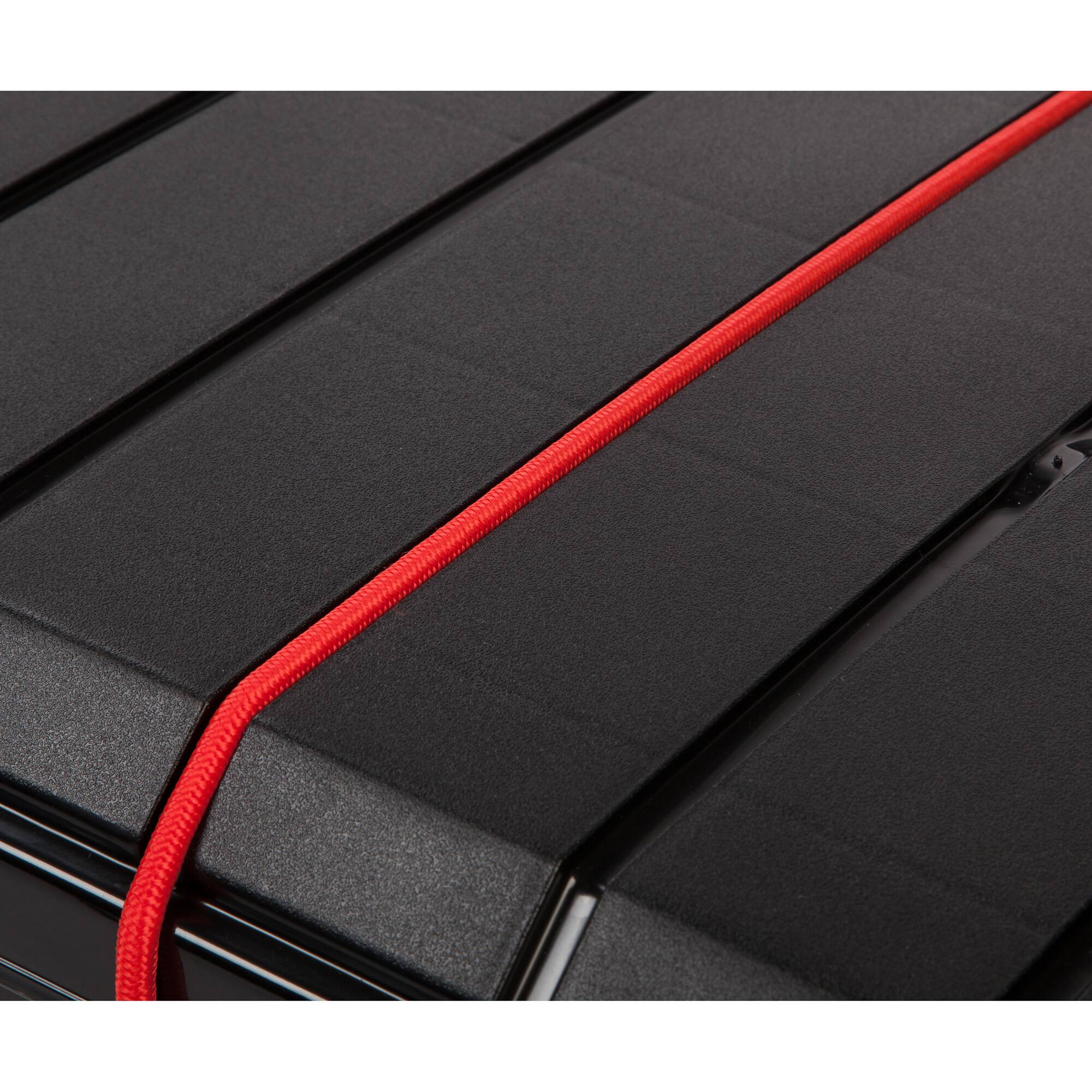 IRIS® Remington® 82qt. Black Store-It-All Utility Totes with Buckle Lids, 4ct.